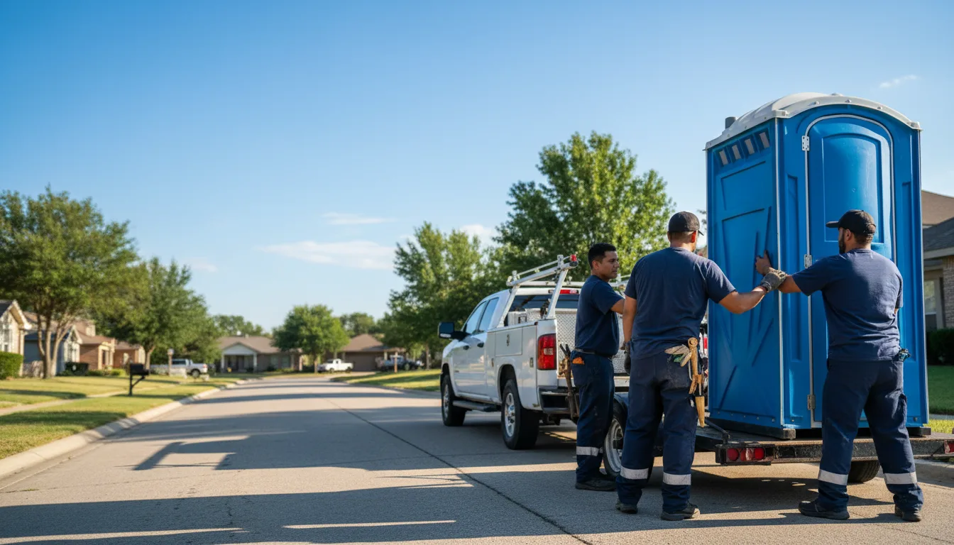 Portable Toilet Rental in Dodge, TX near me